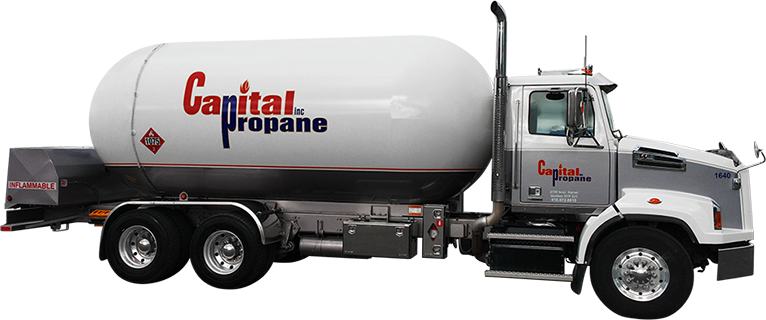 Camion livraison Capital Propane